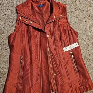 Pendleton Women's Quilted Rust Red Vest